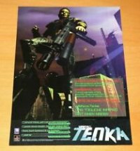 Lifeforce Tenka PAL Playstation  box art